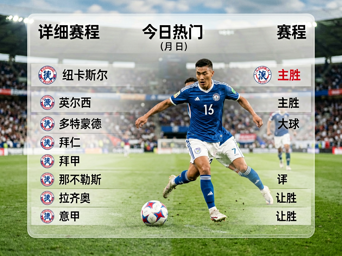 足球赛程安排表